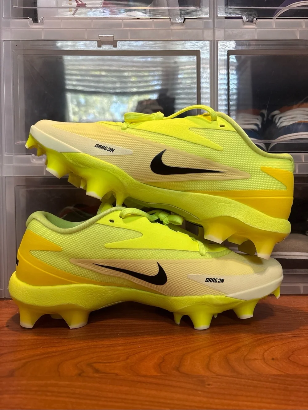 Nike Diamond Standout MCS Volt Ice II7344-700 Baseball Cleats Men's Size 11 NWOB